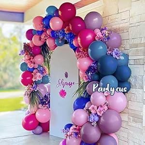 floral balloon arch