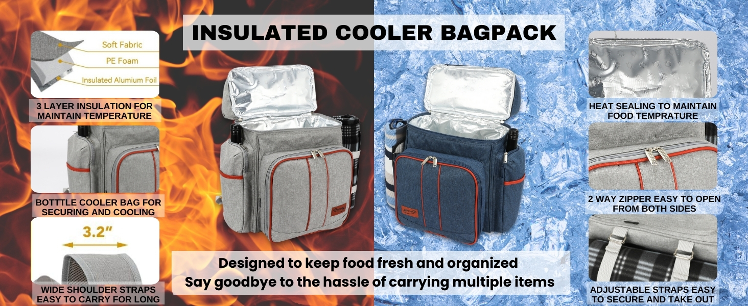INSULATED COOLER BAGPACK