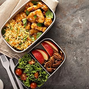 double decker lunch bags