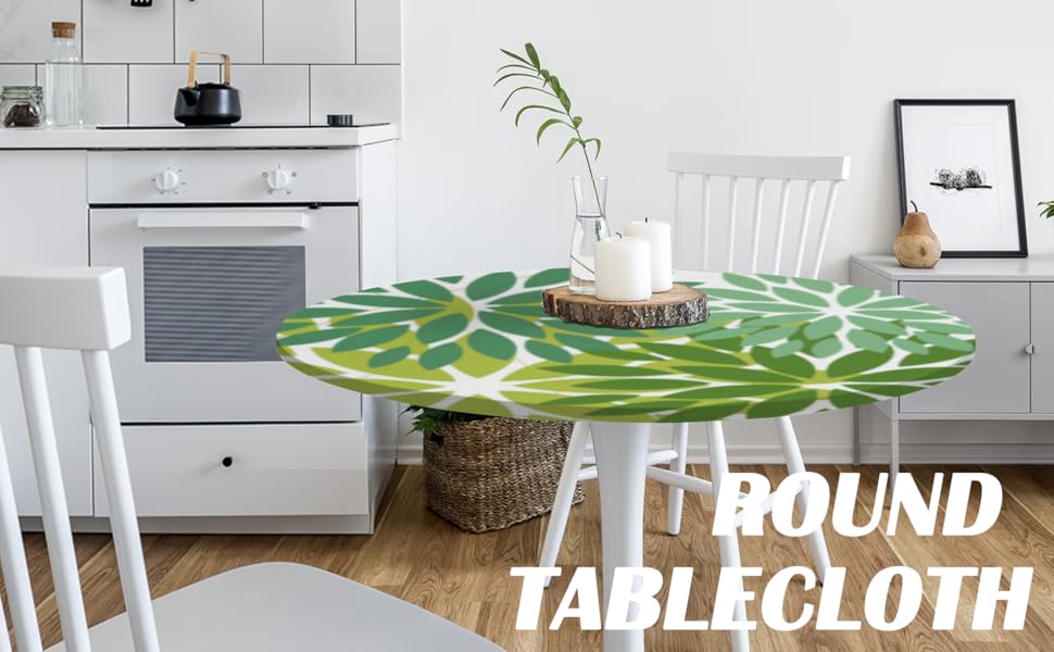 Round Fitted Tablecloth