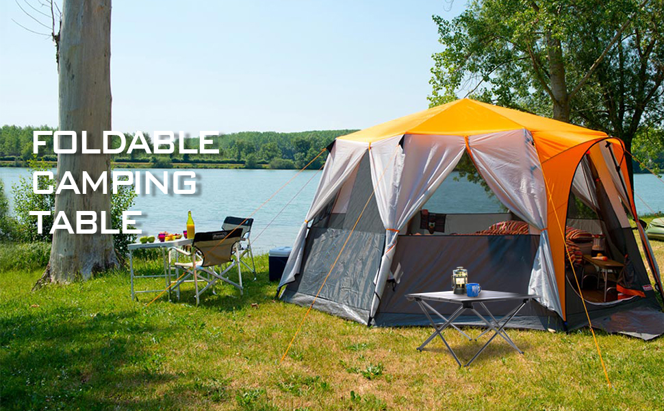 FOLDABLE CAMPING TABLE