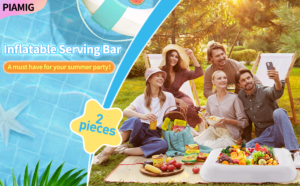 inflatable serving bar
