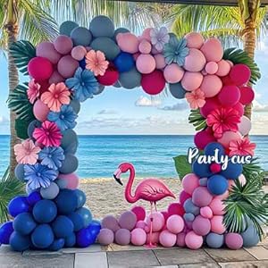 summer balloon garland 