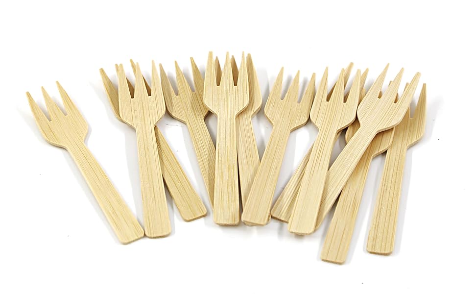 bamboo samll forks