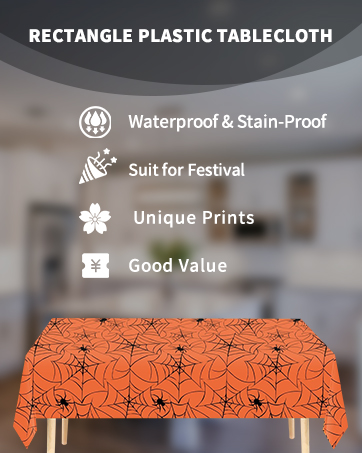 rectangle plastic tablecloth