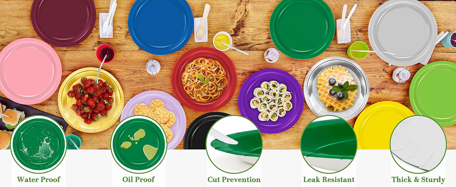 paper plates