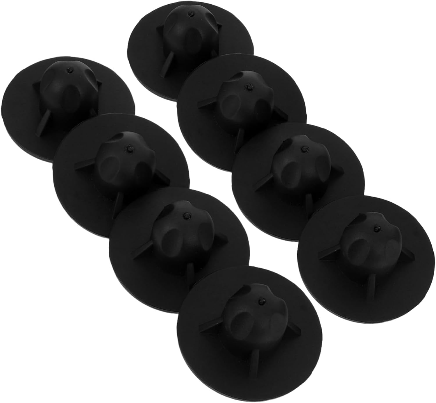 8Pcs Outdoor Chair Leg Caps Slip Foot Covers for Camping Chairs Fit for Hiking Fishing and Picnics Durable Design Black