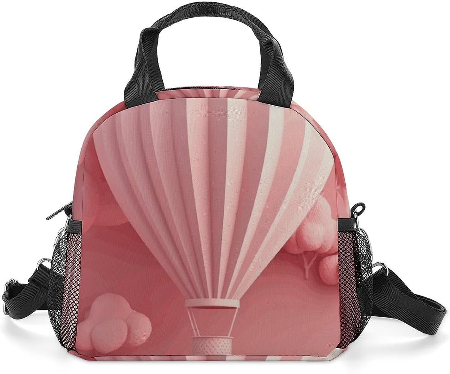 Hot Air Balloon Floating Lunch Bag for Women Men Insulated Lunch Box Leakproof Lunch Tote Bag for Picnic Work Beach