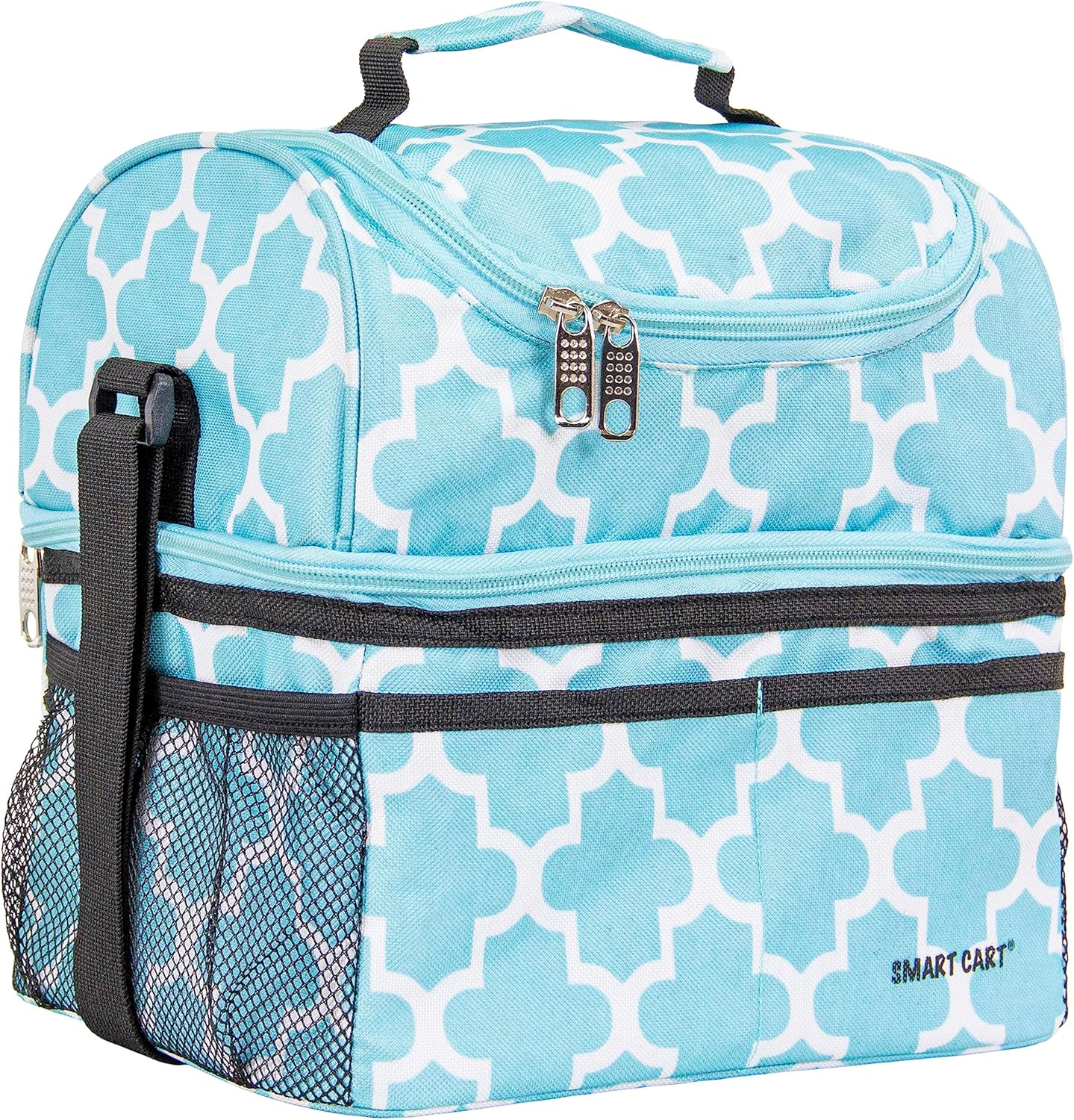 dbest products Ultra Compact Cooler Smart Cart Lunch Bag Insulated Tote Women Men Camping Accessories Beach Loncheras para Mujer Hombres