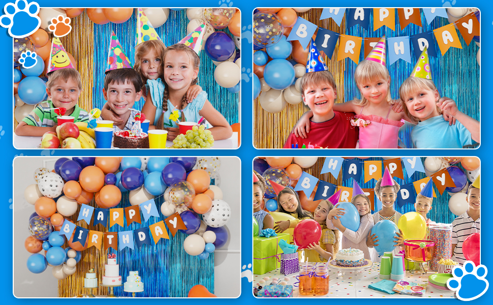 Blue and OrangeBirthday 