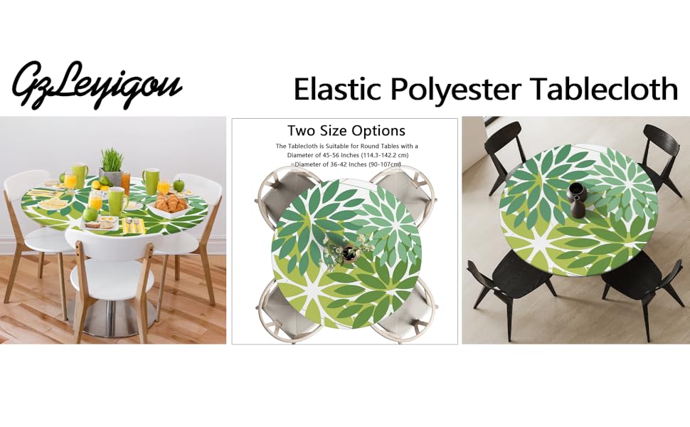 Round Fitted Tablecloth
