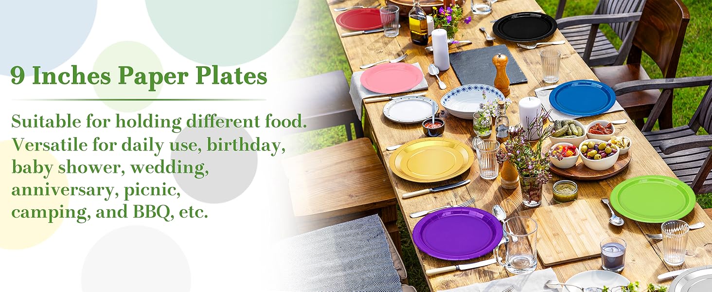 paper plates